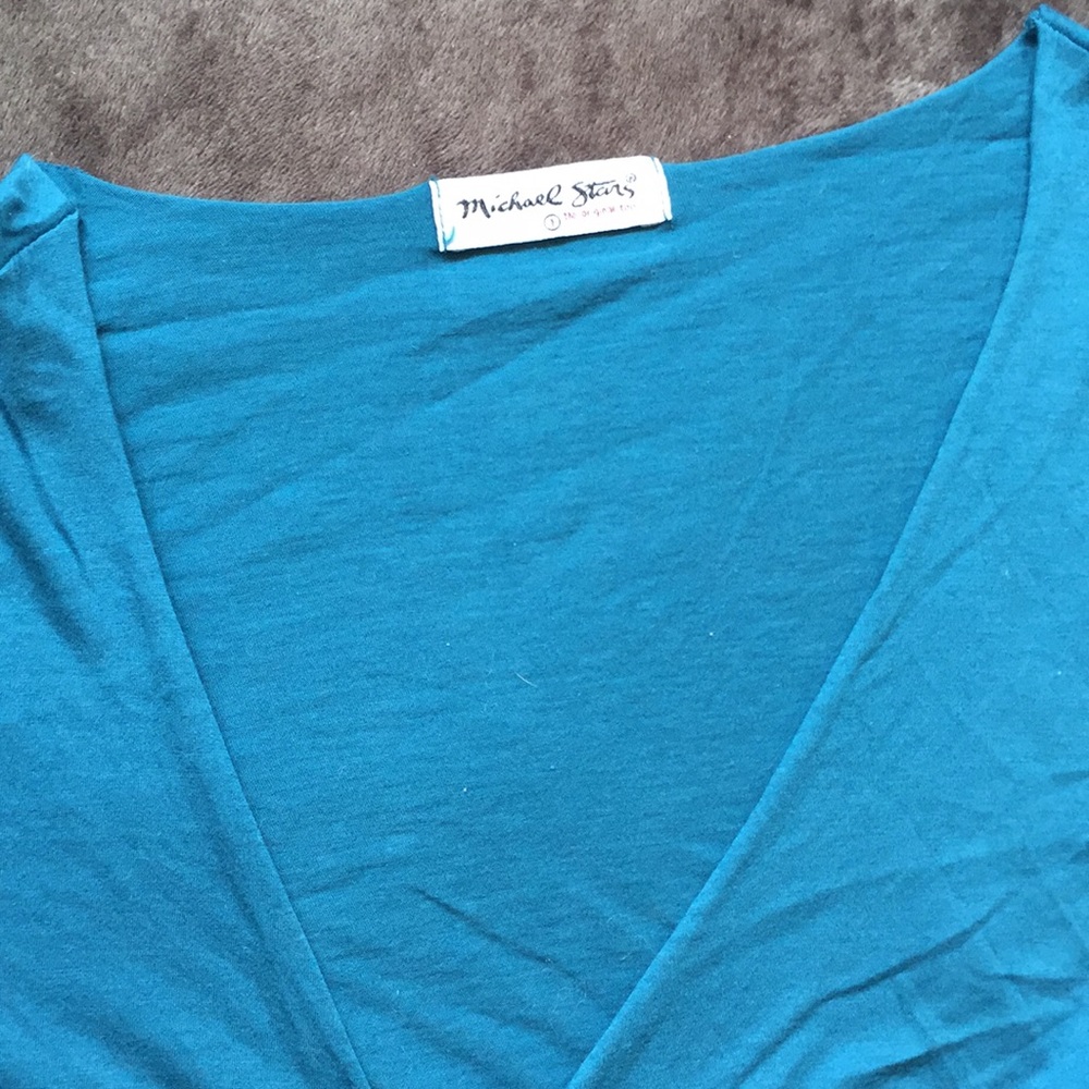 Michael stars wrapped long sleeve